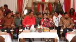 Jokowi Hadiri Rakornas Tiga Pilar PDI Perjuangan