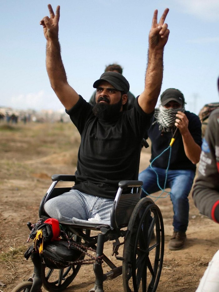 Israel Selidiki Kematian Demonstran Palestina Berkursi Roda