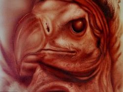 Gila Tapi Keren, Seniman Gunakan Darahnya Untuk Melukis