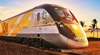 Begini Tampilan Kereta Cepat Pertama di Amerika