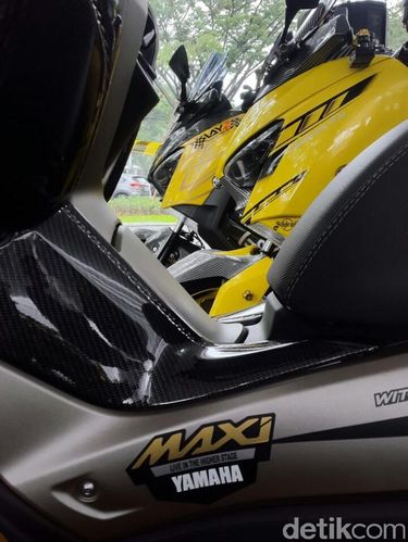 Puluhan Yamaha Xmax Nmax dan Aerox Modif Sapa Tangerang