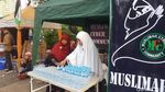 Penampakan Posko Makanan Gratis di Aksi Bela Palestina di Monas