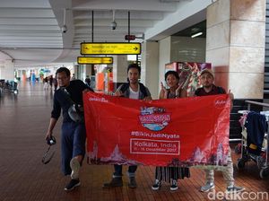 Pulang ke Indonesia, Tim Dream Destination 2017 Bawa Sejuta Cerita dari India