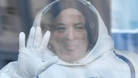 Awak baru ISS dari AS adalah astronot NASA Scott Tingle (Foto: Dok. REUTERS/Kirill Kudryavtsev/Pool)