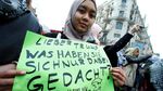Foto: Suasana Aksi Bela Palestina di Frankfurt Jerman