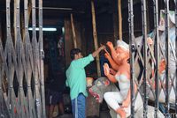 Kawasan pembuatan patung dewa-dewi di Kota Kolkata (Masaul/detikTravel)