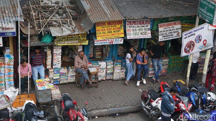 Wow! Kolkata Punya Pasar Buku Bekas Terbesar Dunia