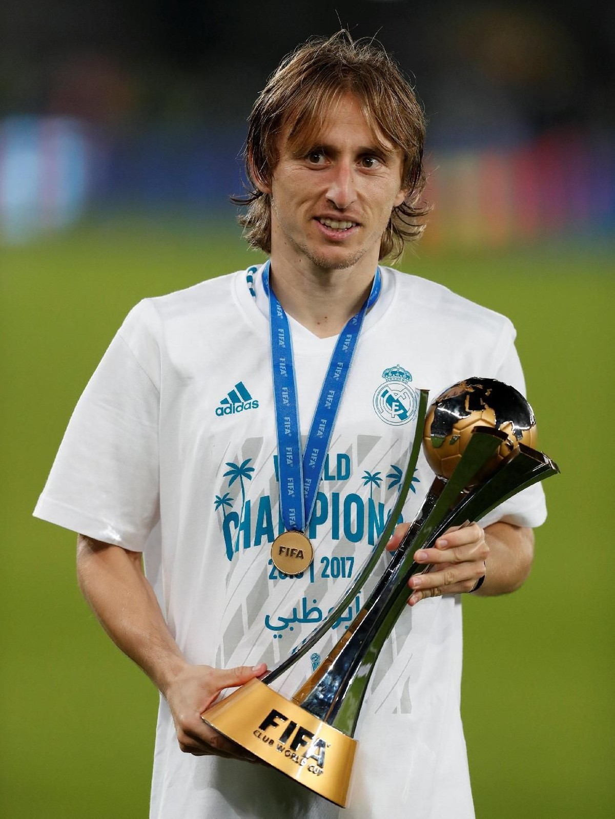 Pemain Real Madrid, Luka Modric (Foto: Matthew Childs/Reuters)