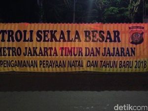 Jelang Natal-Tahun Baru, Polres Jaktim Gelar Patroli Skala Besar