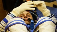 Anton Shkaplerov menjadi anggota baru ISS dari Rusia (Foto: Dok. REUTERS/Shamil Zhumatov)