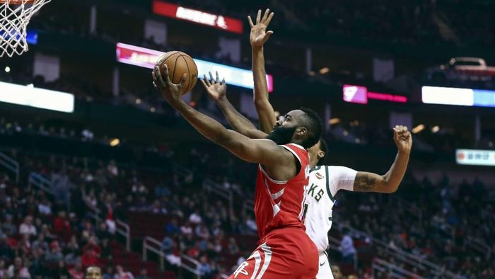 Houston Rockets melibas Milwaukee Bucks untuk memperpanjang rentetan kemenangan (Foto: Troy Taormina-USA TODAY Sports) Houston Rockets melibas Milwaukee Bucks untuk memperpanjang rentetan kemenangan (Foto: Troy Taormina-USA TODAY Sports)