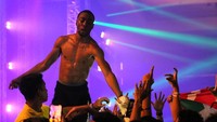 Ini aksi Desiigner di DJakarta Warehouse Project 2017. Foto: Hanif Hawari