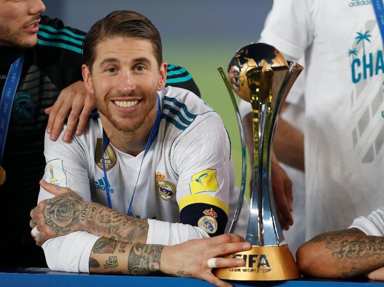 Foto: Trofi-trofi Madrid di Tahun 2017