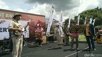 Empat Menteri Jokowi yakni Menteri Sekretaris Negara Pratikno, Menteri Luar Negeri Retno Marsudi, Menhub Budi Karya dan Menteri PUPR Basuki Hadimuljono didaulat tampil di acara Nitilaku UGM 2017.