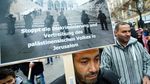 Foto: Suasana Aksi Bela Palestina di Frankfurt Jerman