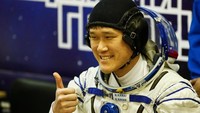 Norishige Kanai (41) terbang ke luar angkasa dengan pesawat Soyuz MS-07 pada Desember 2017 lalu. (Foto: Dok. Reuters)