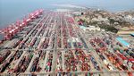 Foto: Shanghai Punya Pelabuhan Seluas 470 Lapangan Sepak Bola
