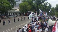 Acara di Panggung Selesai, Massa Bela Palestina Sambangi Kedubes AS