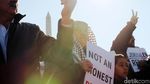 Foto: Aksi Bela Palestina di Washington DC