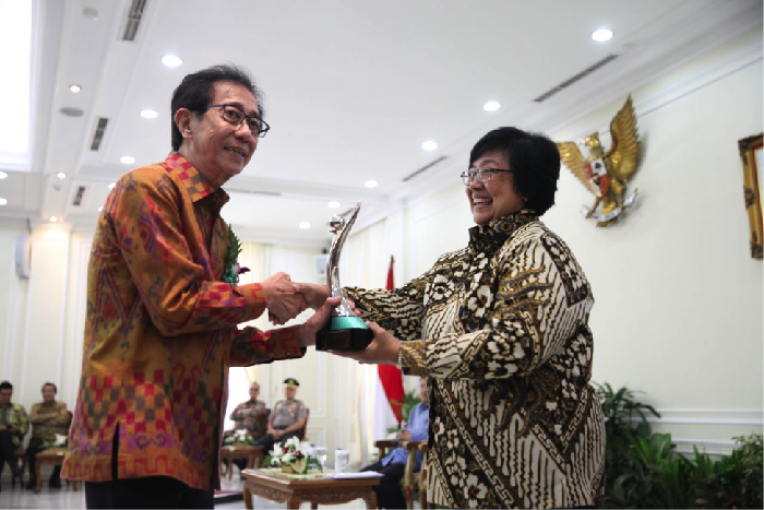 KLHK Beri Penghargaan Proper Hijau ke Sido Muncul