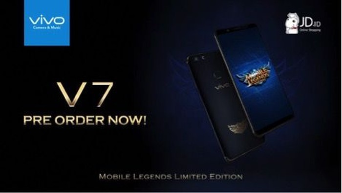 Bertarung Lebih Puas dengan Vivo V7 Mobile Legends Limited Edition