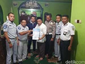 Polisi Ganteng Meninggal Tertabrak KA Dapat Santunan Jasa Raharja