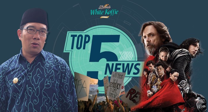 Golkar Campakkan Ridwan Kamil, Star Wars: The Last Jedi Laris Manis