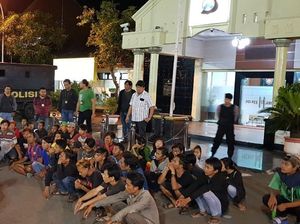 Gelar Operasi Sikat 2 Semeru, 41 Preman di Lamongan Diamankan