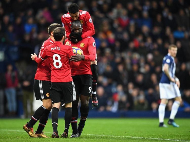 Foto: Lukaku Masih Lakukan Aksi Diam Usai Cetak Gol