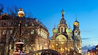 Salah satu sudut di kota cantik St Petersburg. Foto: ROMANEVGENEV/ GETTY IMAGES