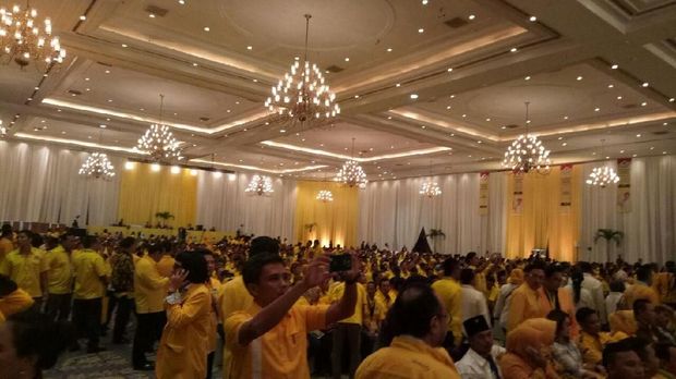 Menteri Kabinet Kerja Jokowi-JK Ikut Hadir di Munaslub Golkar