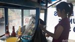 Foto: Ini Teh Tati, Penjual Bubur Cantik di Majalaya yang Viral