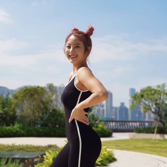 Berbagai latihan pernah dilakukannya mulai dari RPM, spinning hingga angkat beban. Foto: Instagram/euddeume_