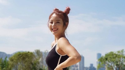 Foto: Cantiknya Guru Fitnes yang Punya Bokong Indah karena Rajin Squat