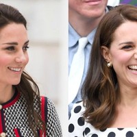 Rambut cokelat panjangnya yang menjadi ciri khas Kate Middleton.  memperindah penampilannya.Kini, ia mengubah rambutnya menjadi lebih klasik. Ia memotong sedikit rambutnya sehingga penampilannya di kehamilan ketiganya ini tampak lebih fresh.  Foto: ist.