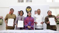 Pengesahan tersebut dipimpin oleh Menteri Koordinator Bidang Pembangunan Manusia dan Budaya (Kemenko PMK), Puan Maharani dan ditandatangani oleh empat menteri yaitu, Menteri Keuangan Sri Mulyani, Menteri Bappenas, Bambang Brodjonegoro, Menteri Desa, Pembangunan, Daerah Tertinggal dan Transmigrasi, Eko Putro Sandjojo serta Menteri Dalam Negeri, Tjahjo Kumolo.