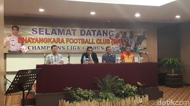 Kapolda Jatim sambut tim Bhayangkara FC/