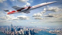 Pesawat ini dikabarkan akan melesat lebih cepat dari suara. Istimewa/Aerion.