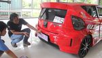 Foto: Mobil Listrik Karya Mahasiswa ITS yang akan Dijajal Jokowi