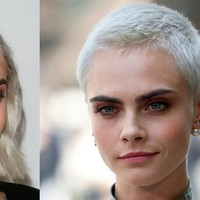 Cara Delevingne pun mengubah rambutnya menjadi cepak. Gayanya jadi terlihat lebih tomboy.  Foto: ist.