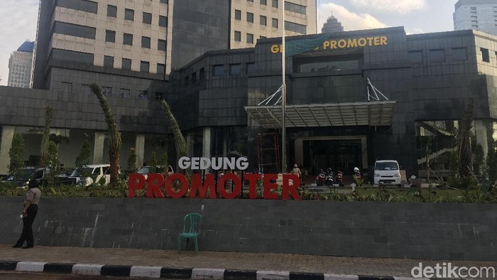 Gedung Promoter di Polda Metro Jaya (Mei-detikcom)
