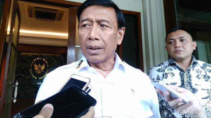 Menko Polhukam Wiranto/Foto: Tsarina Maharani-detikcom Menko Polhukam Wiranto/Foto: Tsarina Maharani-detikcom