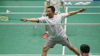 Pertandingan itu digelar di Candra Wijaya International Badminton Center (CWIBC), Tangerang Selatan, Selasa (19/12).