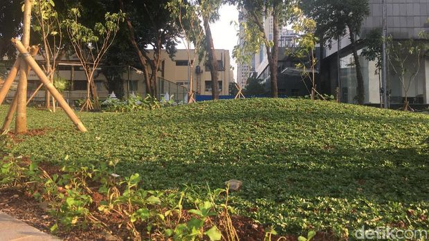 Gedung Promoter di Polda Metro Berkonsep Go Green