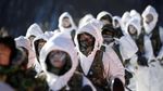 Melihat Latihan Tentara Korsel-AS di Tengah Dinginnya Salju