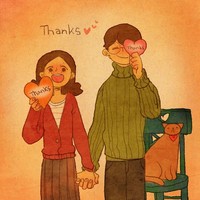 Saling mengucapkan terimakasih atas apapun yang telah diberikan oleh pasangan. Foto: Instagram