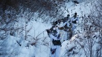 Aksi militer Amerika Serikat dan Korea Selatan saat latihan di tengah salju.