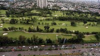 Dulu kawasan Jalan Asia Afrika, Senayan, Jakarta Pusat, dijadikan lokasi balap liar.