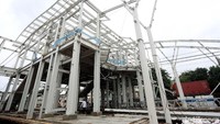 Stasiun ini nantinya akan menjadi salah satu stasiun persinggahan untuk jalur kereta double double track.