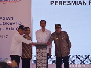 Tol Sumo Diresmikan, Pakde Karwo: Terima Kasih Pak Jokowi